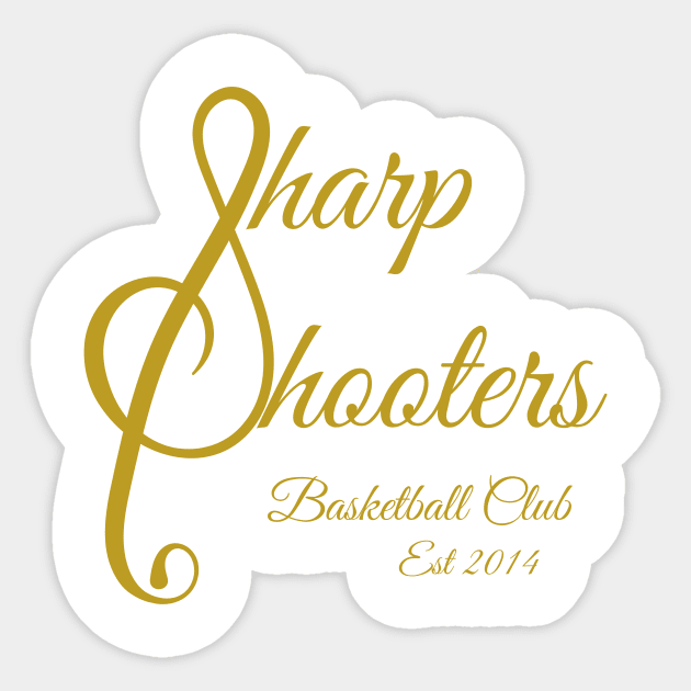 Sharp Shooters Gold Logo Sticker by Single_Simulcast